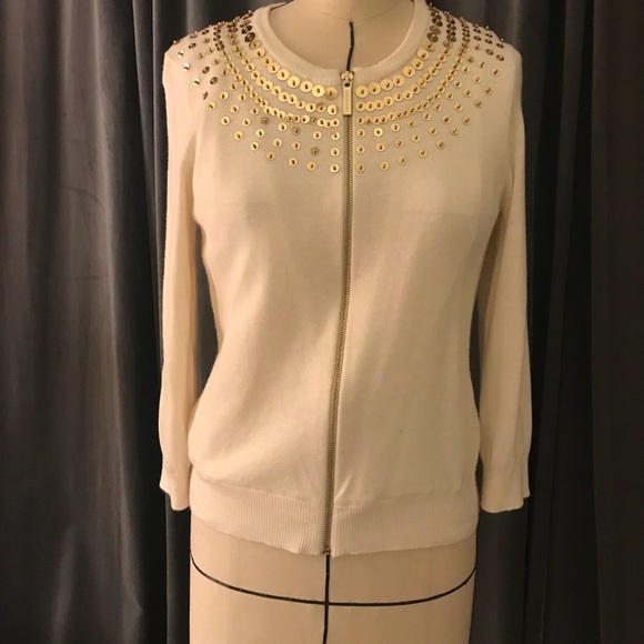 Michael Kors Cream color sweater - Picture 2 of 8